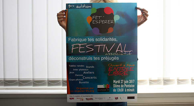 Communication événement création de l'affiche
