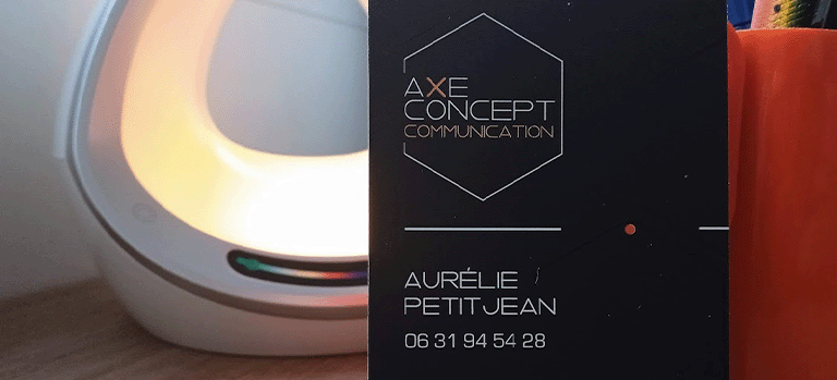 Carte de visite Aurélie Petitjean